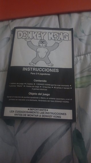 REBAJADO - Juego de mesa MB Donkey Kong