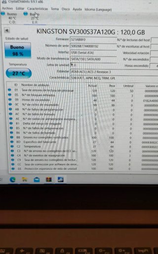 SSD Kingston 120GB