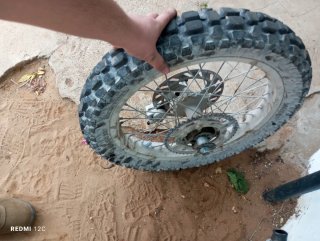 Rueda trasera moto Sherco