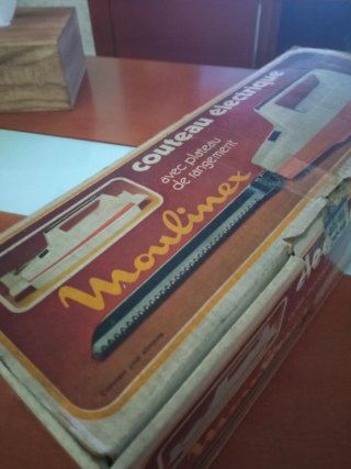 Cuchillo Eléctrico Moulinex. Apenas uso.Como nuevo