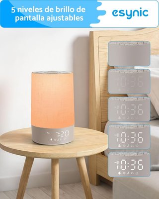 Despertador con simulación de amanecer