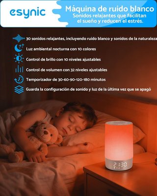 Despertador con simulación de amanecer