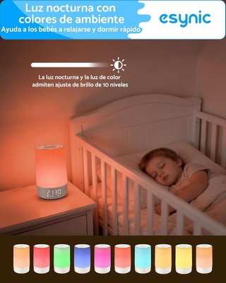Despertador con simulación de amanecer