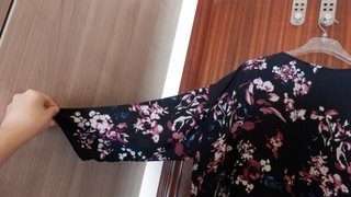 Chaqueta Kimono Estampada Flores