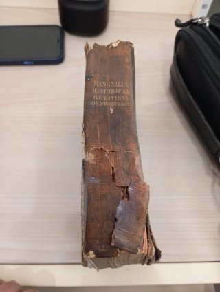 Libro antico dell' 800