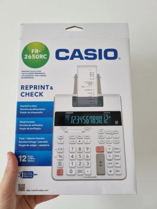 Calculadora Impresora Casio FR-2650RC