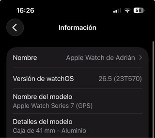 Apple Watch SE 7 GPS 41MM Nero
