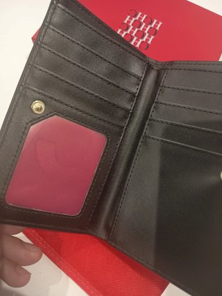 Cartera Carolina Herrera Negra y Dorada