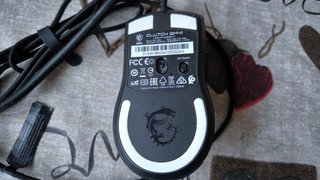 Ratón MSI Clutch GM41 Lightweight Negro