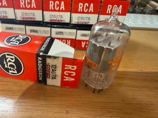 Válvula RCA 12AU7A ECC82 Radiotron Amplificador