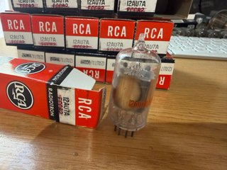 Válvula RCA 12AU7A ECC82 Radiotron Amplificador
