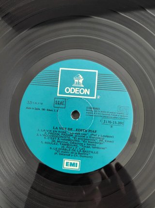 Vinilo Doble LP Edith Piaf - La voz de.. Vinilo EX