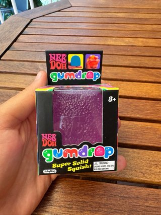 4 NeeDoh Gumdrop Squishy Toys