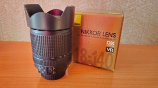 Objetivo Nikon 18-140mm VR