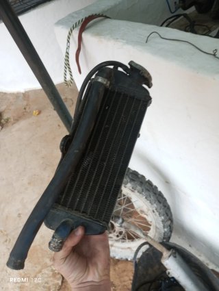 Radiador de moto