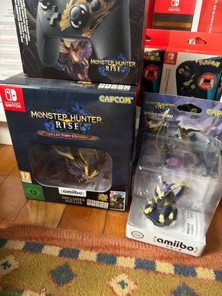 Pack Coleccionista Monster Hunter Rise Nintendo Sw