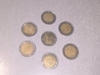 Monedas 2 euros conmemorativas - variado
