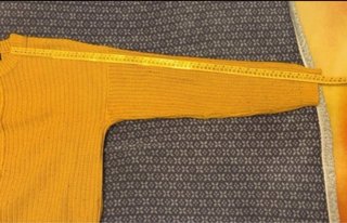 Jersey amarillo de punto Bershka