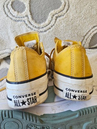 Zapatillas Converse Mostaza Talla 39