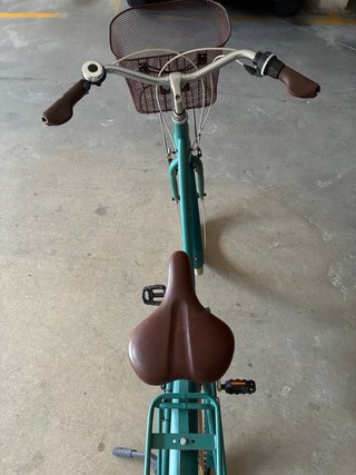 Bicicleta Paseo Decathlon Verde