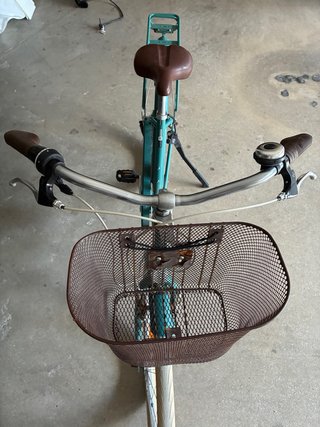 Bicicleta Paseo Decathlon Verde