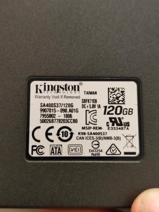 SSD Kingston 120GB SATA III