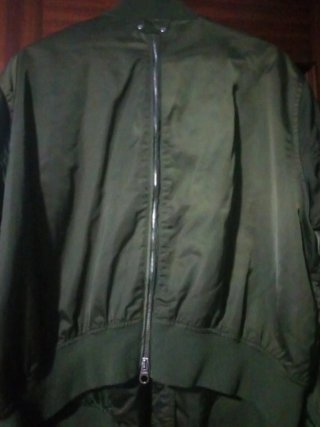 Cazadora bomber verde