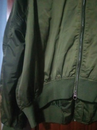 Cazadora bomber verde