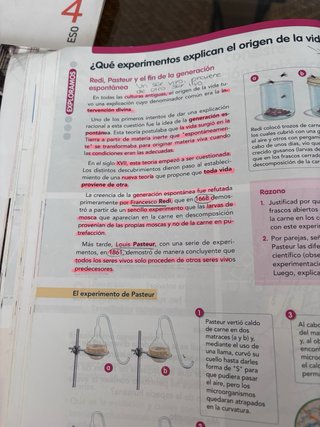 Biología y geología, 4 ESO.