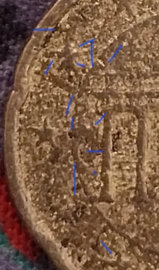 Moneda 20 céntimos Euro Alemania 2019 ceca ciega..