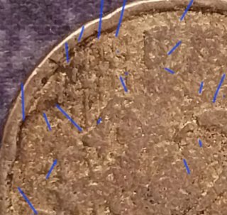 Moneda 20 céntimos Euro Alemania 2019 ceca ciega..