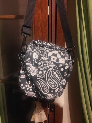 Bolso mandala con llavero