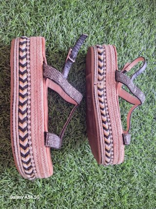 Sandalias Verano Brillantes Talla 38