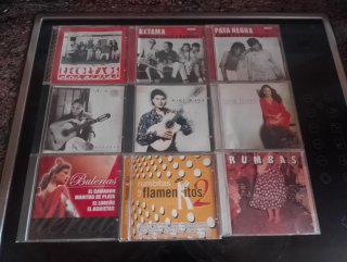 Lote 9 CDs Rumba y Flamenco