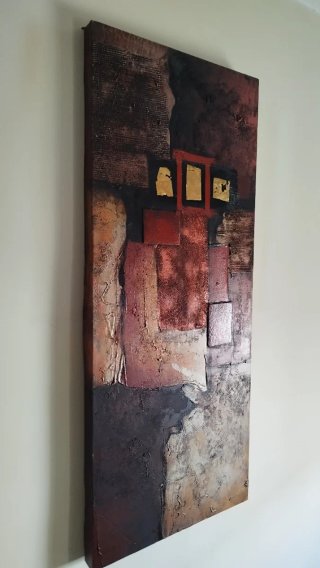 Cuadro Decorativo Salón Abstracto