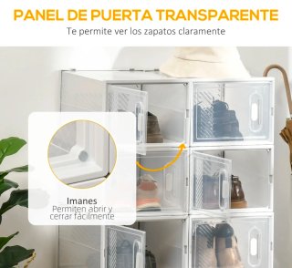Organizador Zapatos Modular Transparente