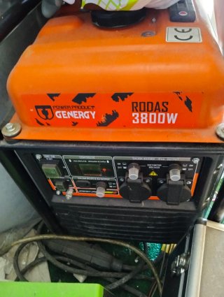 Generador Inversor Rodas 3800W