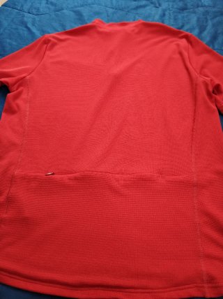 Camiseta Deportiva Ciclista Roja