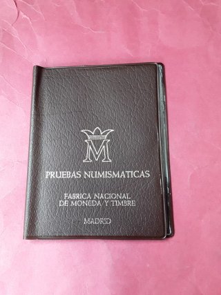 CARTERA PRUEBA NUMISMATICA FNMT 73+74+75. RAFAEL