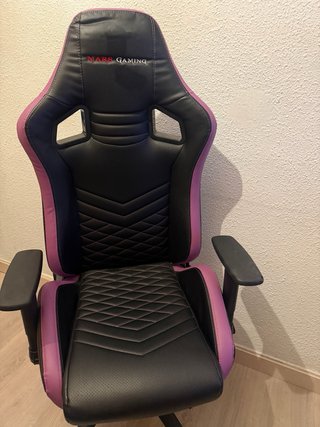 Silla Gamer Mars Gaming Morada y Negra