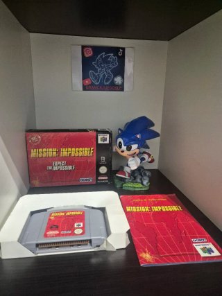 Mission Impossible N64 Caja y Manual