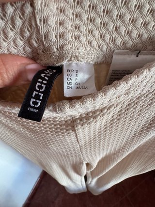 Pantalón H&M Verano Beige para S-M