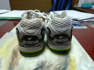 Botines Joma Fútbol Sala Blancos y Verdes