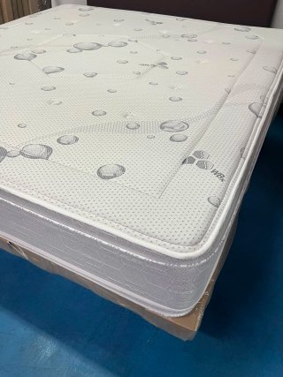 Base Tapizada + Colchón 180x190