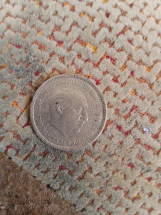 Lote 5 monedas antiguas España