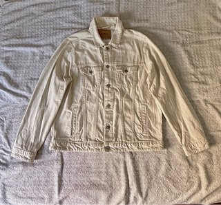 Chaqueta Vaquera Beige Pull&Bear Talla L
