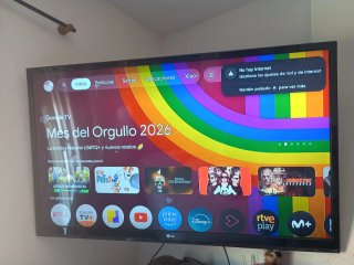 Televisor LG Negro