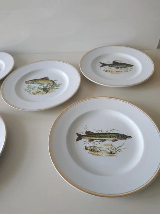 Platos Vargas Segovia Porcelana
