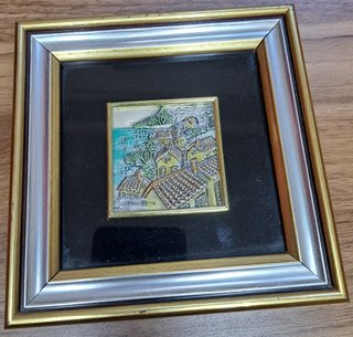 Quadro Paesaggio Costiero Argento 925