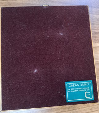 Quadro Paesaggio Costiero Argento 925
